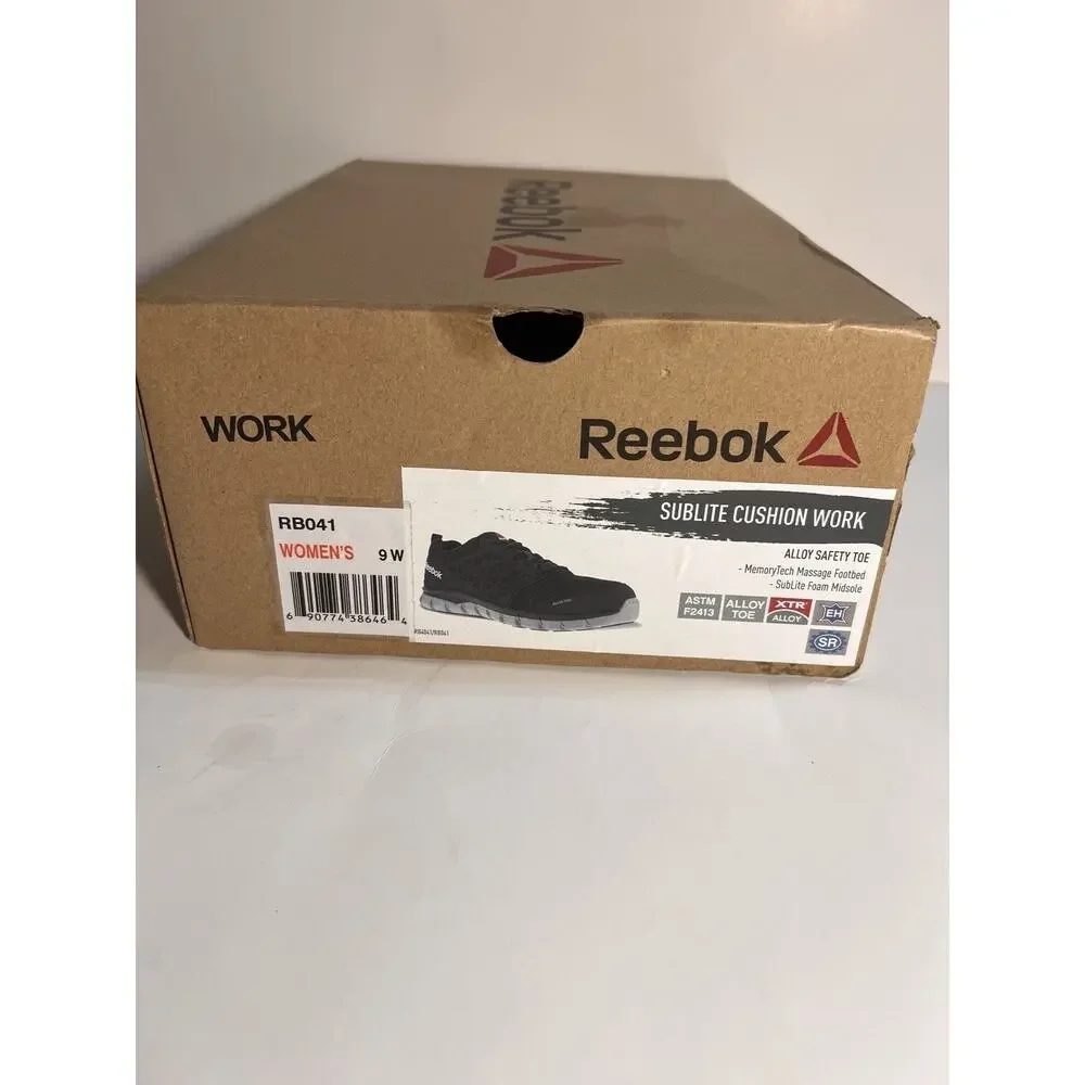 Reebok Sublite Cushion Work Shoes Womens 9W New Without Tags
